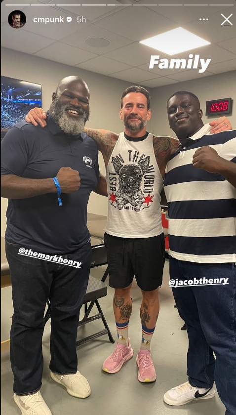 cm punk with mark and jacob henry